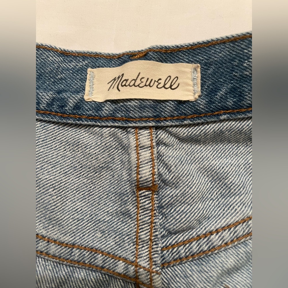 Madewell Jeans Blue Denim Short size 27 - Picture 3 of 14